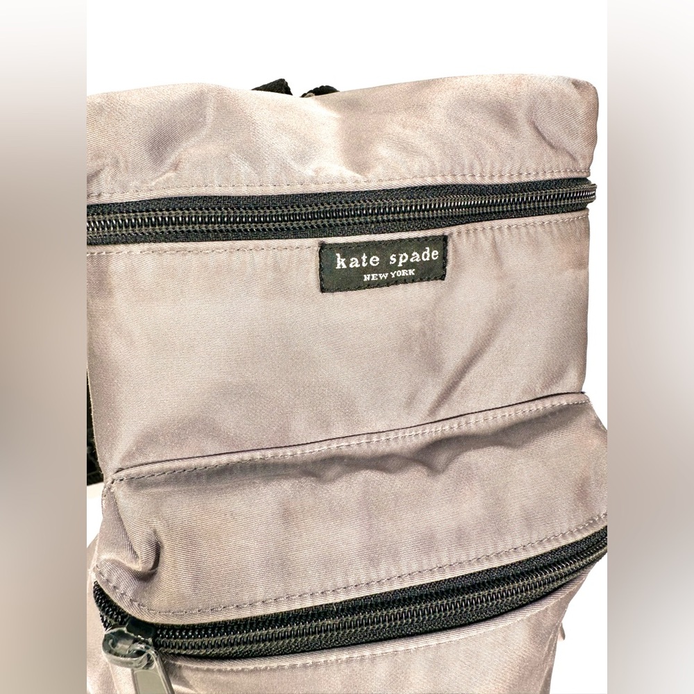 Kate Spade Mini Nylon Gray Backpack - Picture 5 of 14